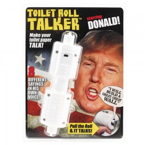 Trump talking toilet paper roll