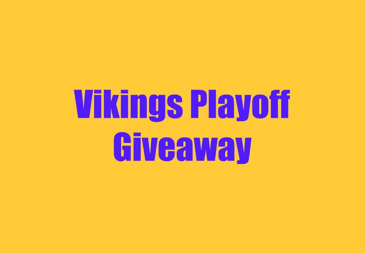 Vikings Playoff Giveaway